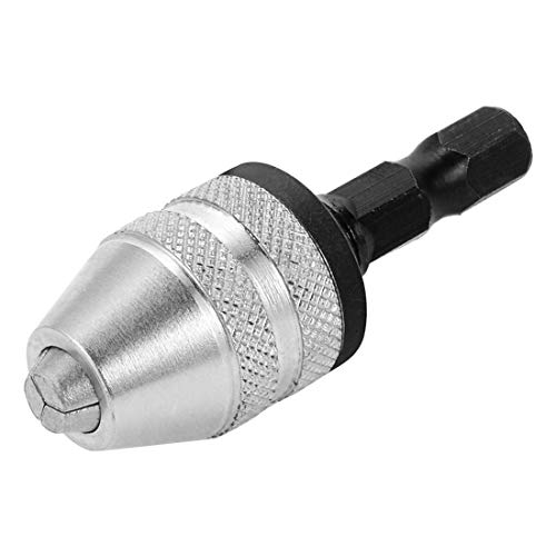 Hongyuantongxun Keyless 0.5-3mm jaw Bit Drill Holder Drill 1/4 inc...