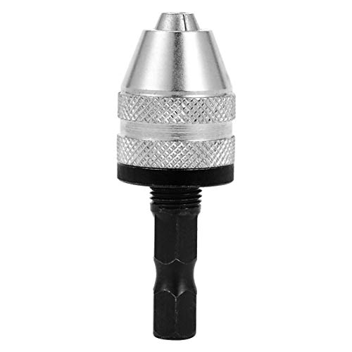 Hongyuantongxun Keyless 0.5-3mm jaw Bit Drill Holder Drill 1/4 inc...