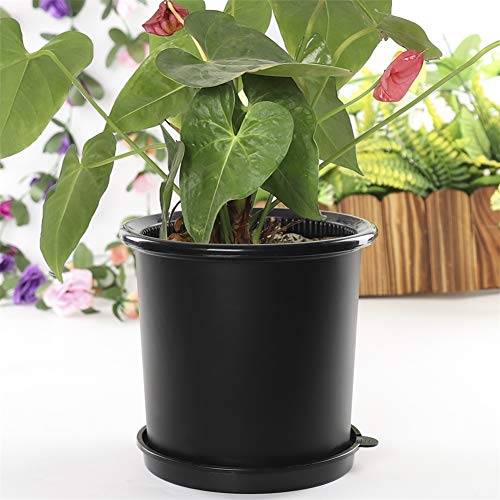 Hongyuantongxun Plastic Planter Pot Orchid Pots with Holes Mesh Ne...