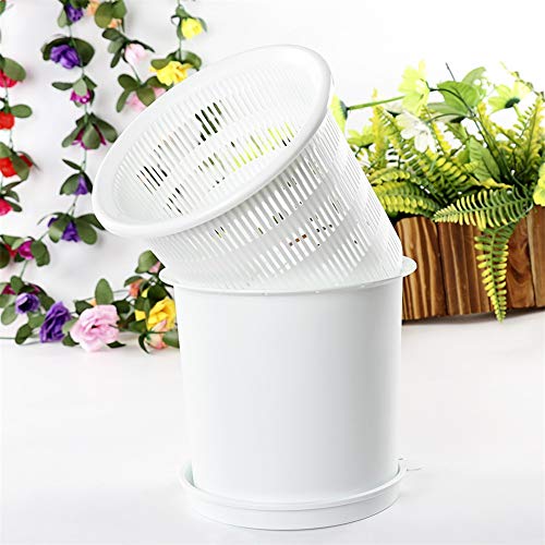 Hongyuantongxun Plastic Planter Pot Orchid Pots with Holes Mesh Ne...