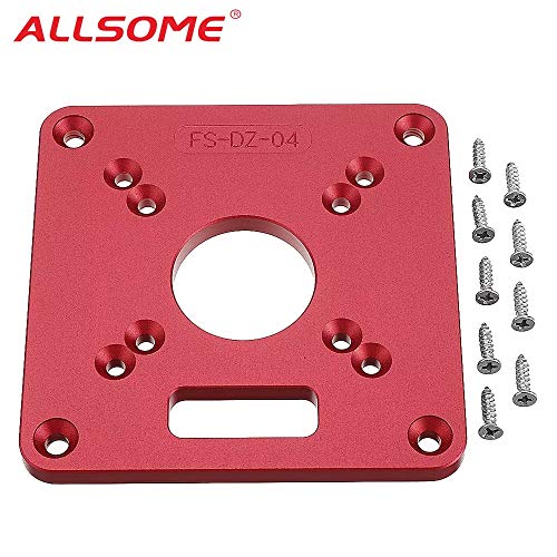 Nologo Hongyuantongxun 120x120mm Woodworking Aluminum Alloy Router...
