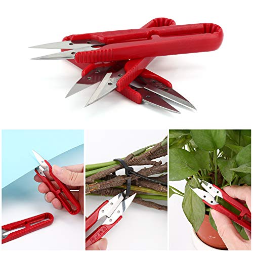 3 Pcs Premium Sewing Scissors, Mini Small Trimming Nippers, 4.2-in...