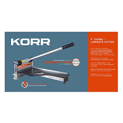Norske Tools KORR KMAP001 9 inch Laminate Flooring and Siding Cutt...