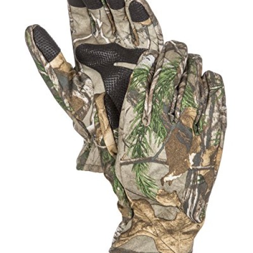 North Mountain Gear Mens Camouflage Hunting Gloves Light to Mid-We...
