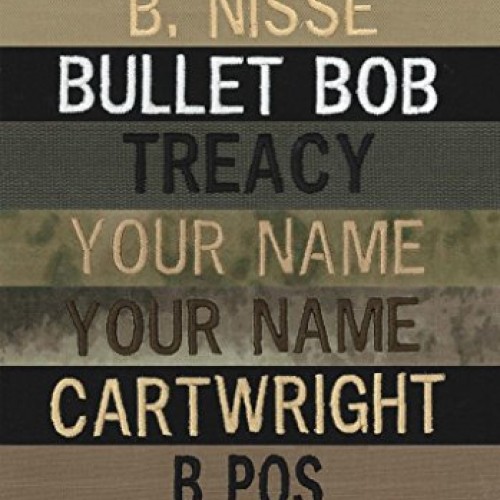 Custom Glow-in-The-Dark Uniform Name Tapes, Over 50 Fabrics Made i...
