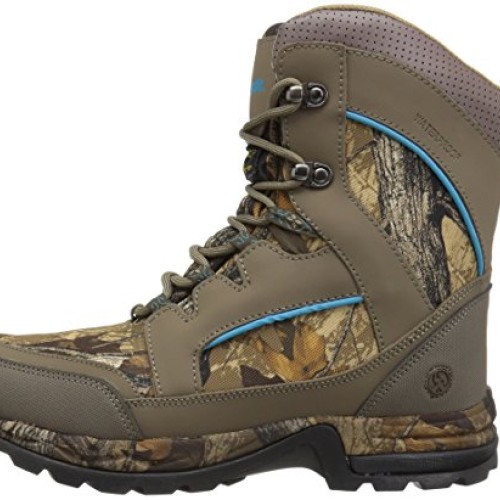 Northside womens Woodbury 800 Hunting Shoes, Stone/Aqua, 8.5 US