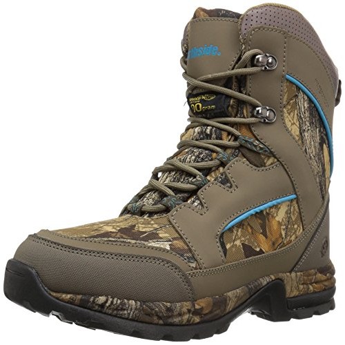 Northside womens Woodbury 800 Hunting Shoes, Stone/Aqua, 8.5 US