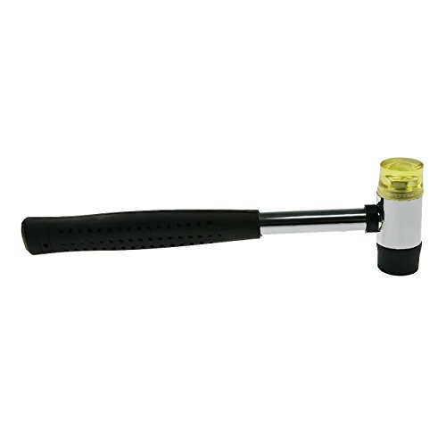 New Rubber Mallet Hammer 25mm Nonslip Grip Dual Mini Rubber And Ny...