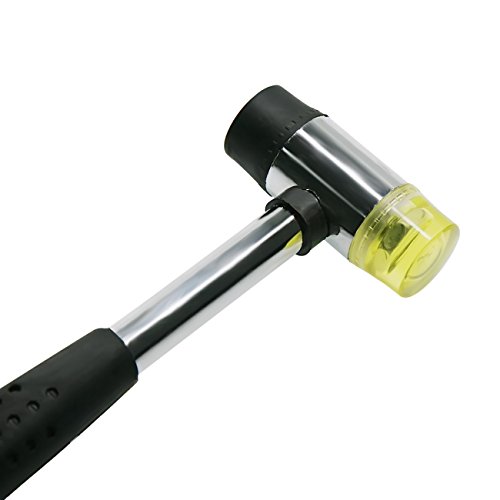 New Rubber Mallet Hammer 25mm Nonslip Grip Dual Mini Rubber And Ny...