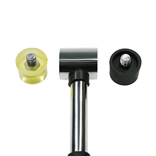 New Rubber Mallet Hammer 25mm Nonslip Grip Dual Mini Rubber And Ny...