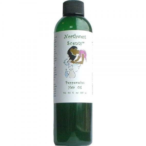 Northwest Scents Peppermint Hair Oil for Black, African American, ...