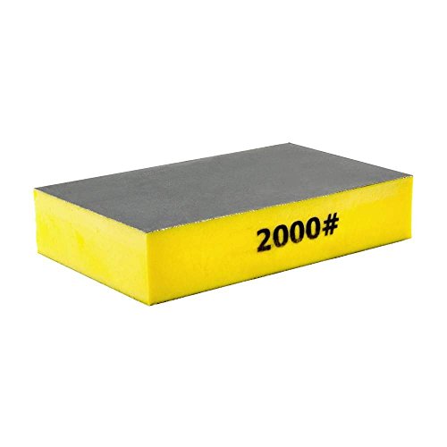 Norton SandWet Waterproof Sanding Sponge, 2000-Grit