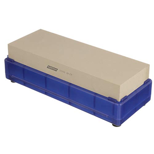 Norton Waterstone, 1000 grit, 1 x 3 x 8 in Blue Plastic Hinged Box