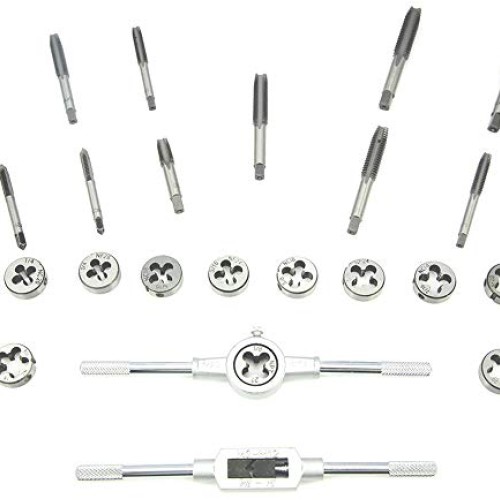 NORTOOLS Alloy Steels Tap and Die Set SAE Inch Sizes Essential Thr...