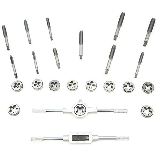 NORTOOLS Alloy Steels Tap and Die Set SAE Inch Sizes Essential Thr...