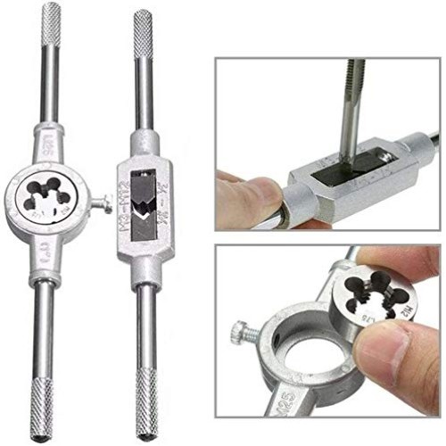 NORTOOLS Alloy Steels Tap and Die Set SAE Inch Sizes Essential Thr...