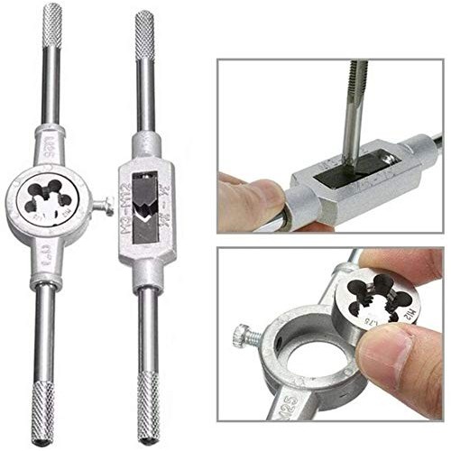 NORTOOLS Alloy Steels Tap and Die Set SAE Inch Sizes Essential Thr...