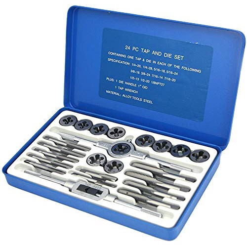 NORTOOLS Alloy Steels Tap and Die Set SAE Inch Sizes Essential Thr...