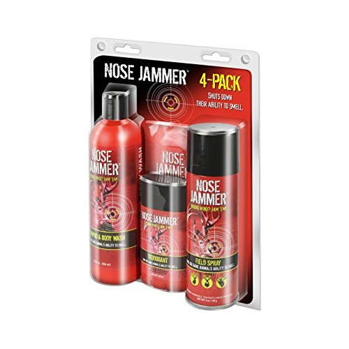 Nose Jammer Natural Scent-Masking Best Value Combination 4-Pack F...