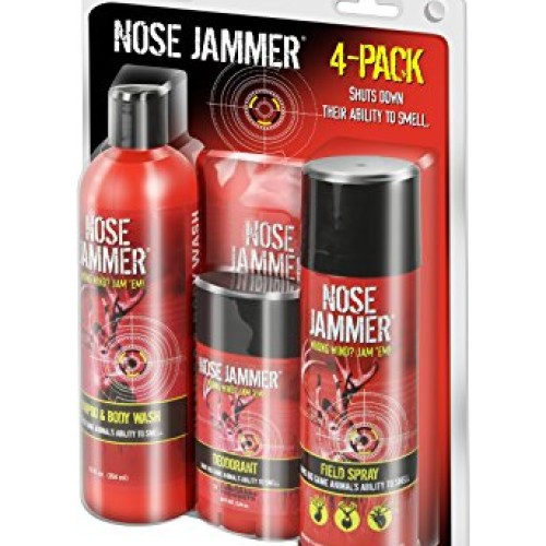 Nose Jammer Natural Scent-Masking Best Value Combination 4-Pack F...