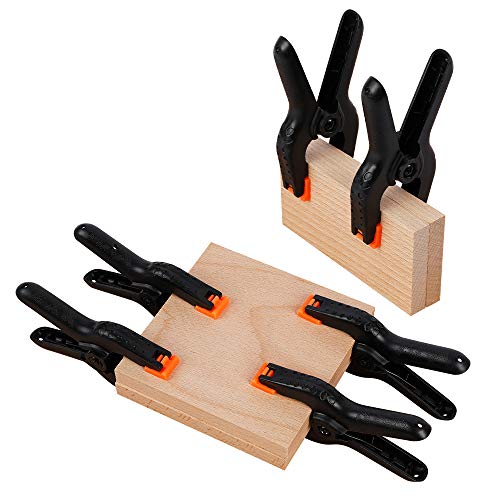 10 Packs of 3.5 inch Professional Plastic Small Spring Clamps 3 in...