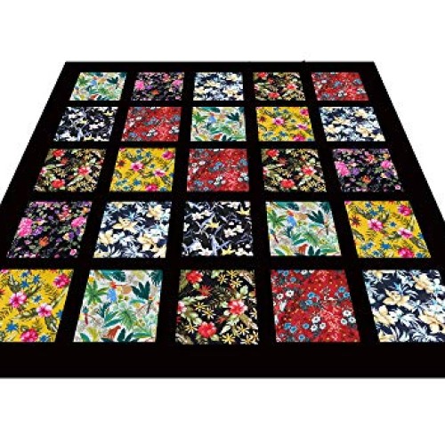 7 PCS Fat Quarters Fabric Bundles 18 x 22 Cotton Quilting Fabric...