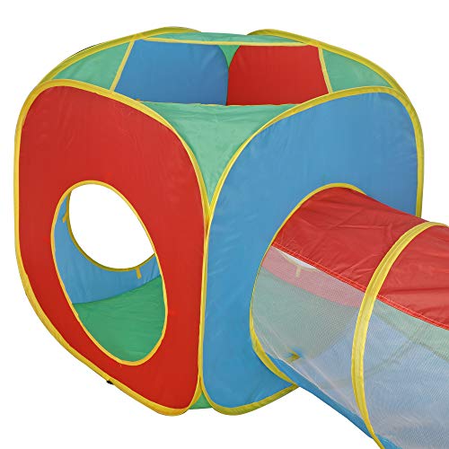 Nova Microdermabrasion Pop Up Play Tent with Tunnel , Ball Pit Pla...