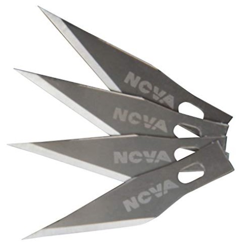 120 Pack #11 Hobby Blade Refill, Exact-to Knife Steel Replacement ...