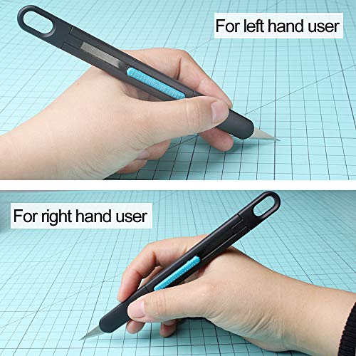 Nova Precision Craft & Hobby Knife, Premium Safety Cutter for Trim...