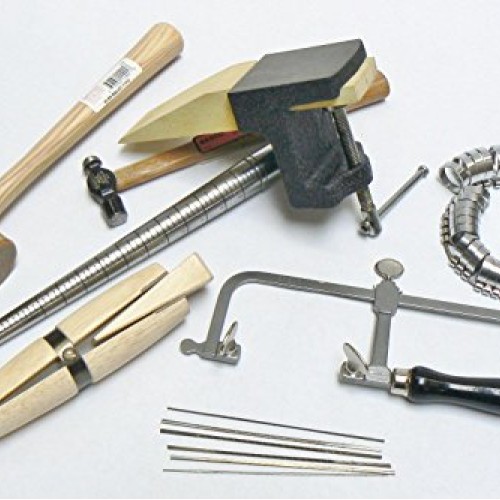 Jewelry making kit basic tool jewelers set - anvil mandrel saw fra...