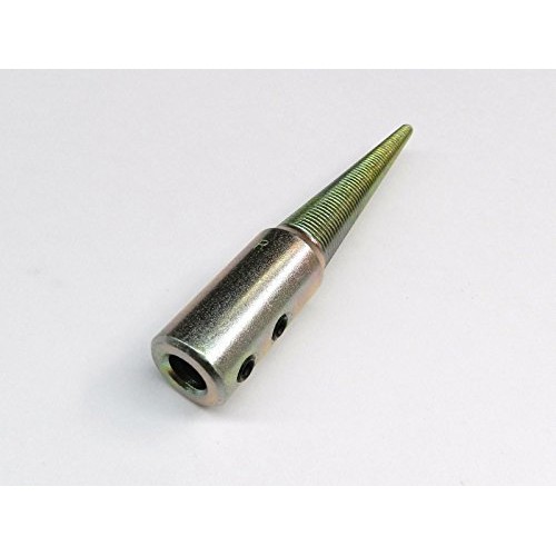 Tapered spindle 3/8 arbor hole right side grinder or motor polish...