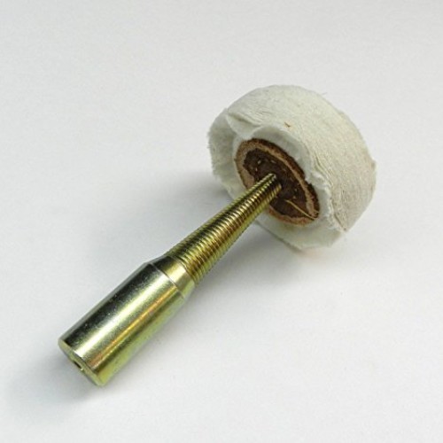 Tapered spindle 3/8 arbor hole right side grinder or motor polish...