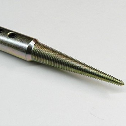 Tapered spindle 3/8 arbor hole right side grinder or motor polish...