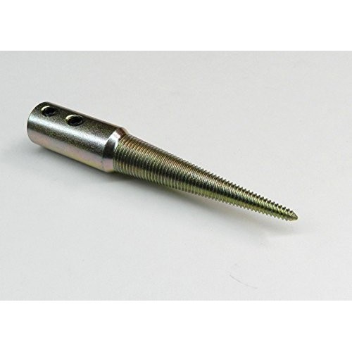 Tapered spindle 3/8 arbor hole right side grinder or motor polish...