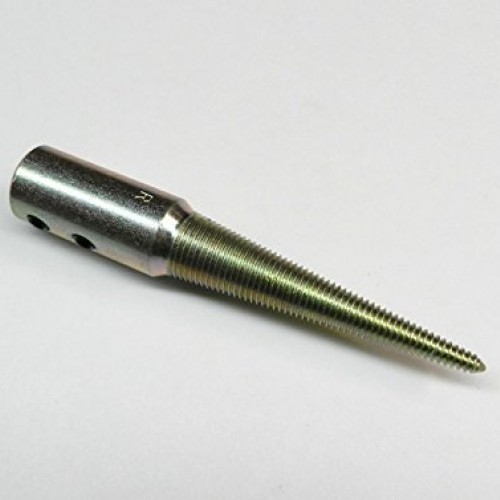 Tapered spindle 3/8 arbor hole right side grinder or motor polish...