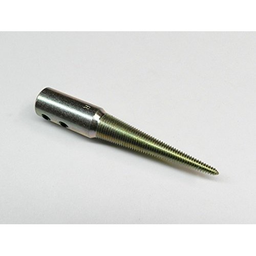 Tapered spindle 3/8 arbor hole right side grinder or motor polish...
