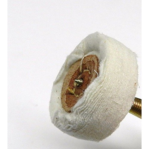 Tapered spindle 3/8 arbor hole right side grinder or motor polish...