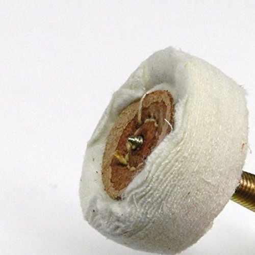 Tapered spindle 3/8 arbor hole right side grinder or motor polish...