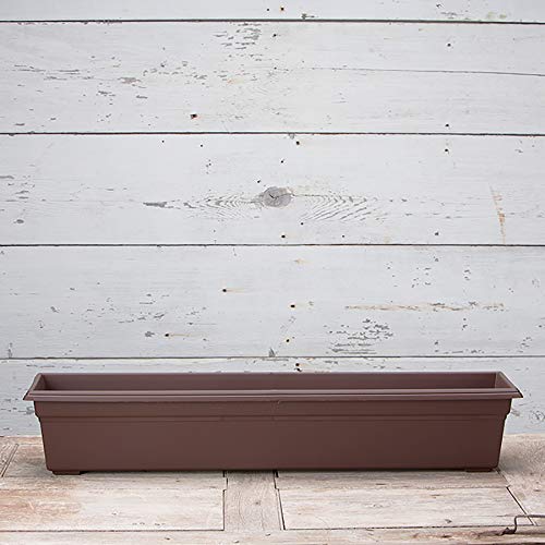Novelty 16363, Brown, Countryside Flower Box Planter, 36-Inch