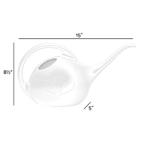 Novelty 30602, Pearl Indoor Watering Can, 1/2 Gallon