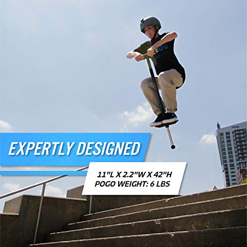 NSG Flight Pogo Stick, Black