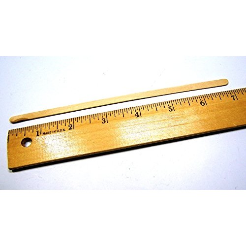 50 7 Inch Wood Paint, Stain, Resin, Epoxy Mixing / Stir Sticks P...