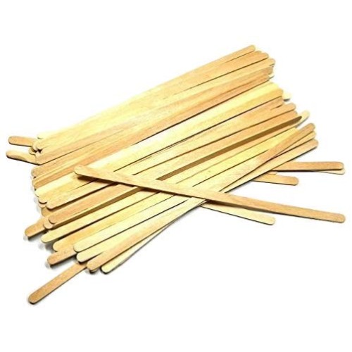 50 7 Inch Wood Paint, Stain, Resin, Epoxy Mixing / Stir Sticks P...