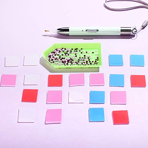80 Pieces DIY Painting Glue Clay Diamond Painting Glue Clay Colorf...