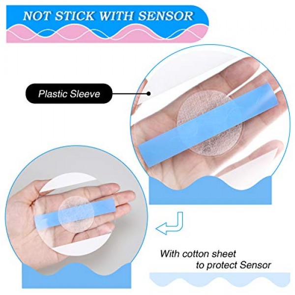 Nuanchu 48 Pack Sensor Covers Compatible with Freestyle Libre