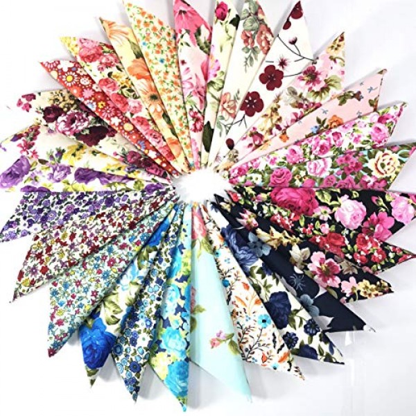 Flowers, Roses and More Flowers. All Floral Patterns - 54 Precut F...