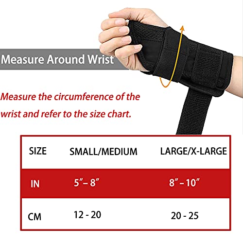 NuCamper Wrist Brace Carpal Tunnel Right Left Hand for Men Women P...