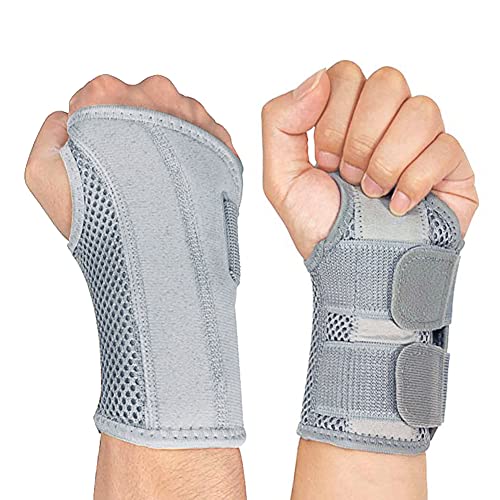 NuCamper Wrist Brace Carpal Tunnel Right Left Hand for Men Women P...