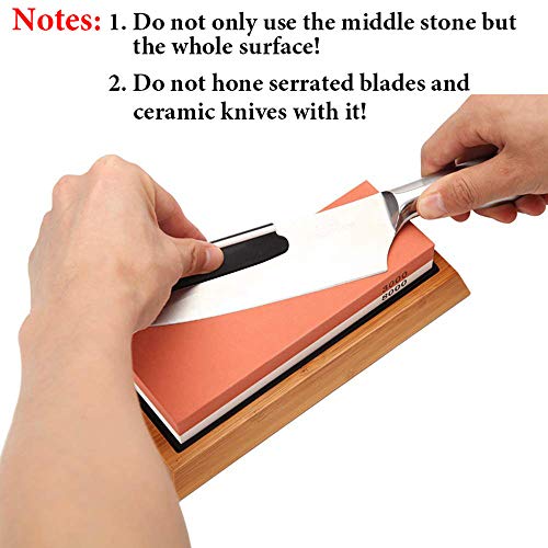 Knife Sharpening Stone Kit, Whetstone Knife Sharpener Stone Set,4 ...