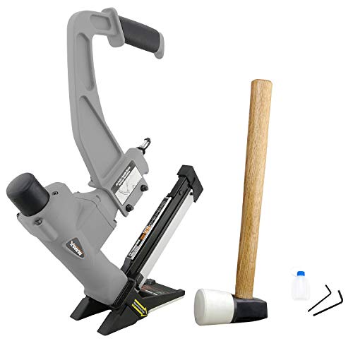 NuMax SFL618 Pneumatic 3-in-1 15.5-Gauge and 16-Gauge 2 Flooring ...
